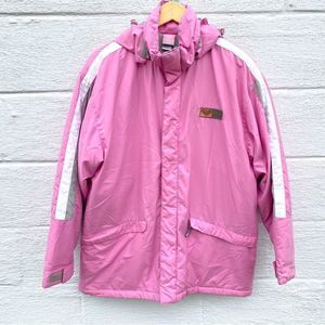Vintage Pink Roxy Quicksilver Snowboard Jacket Coat